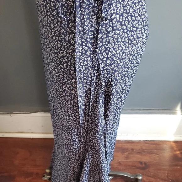 Pretty Garden Elegant Floral Wrap Maxi Dress - Picture 7 of 15
